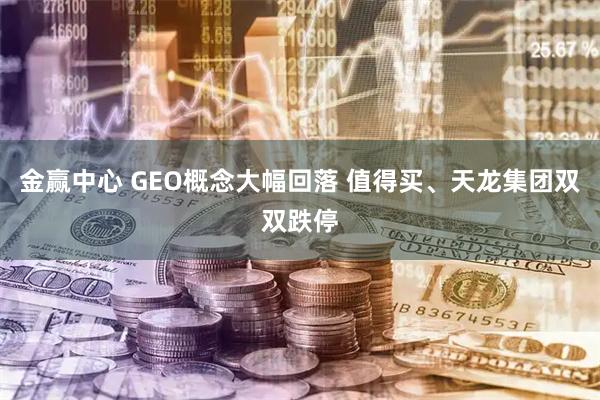 金赢中心 GEO概念大幅回落 值得买、天龙集团双双跌停